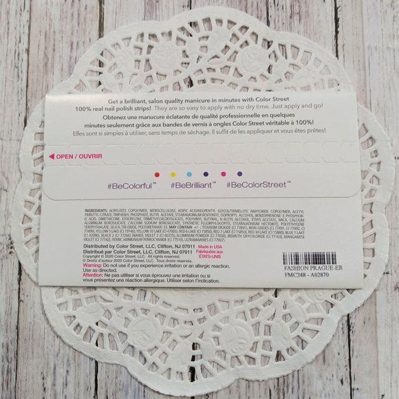 Color Street 100% Nail Polish Strips Fashion Prague-er RETIRED - Picture 5 of 7